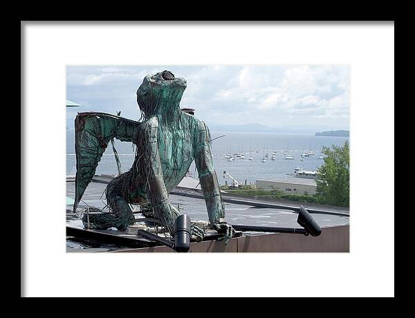 Winged Framed Print featuring the photograph Winged Monkey In Heat by Rik Carlson
