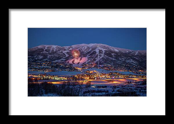 2014 Framed Print featuring the photograph Winter Glow by Kevin Dietrich