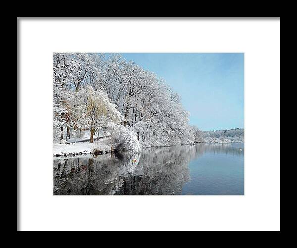 Winter Framed Print featuring the photograph Winter Mood by Lyuba Filatova