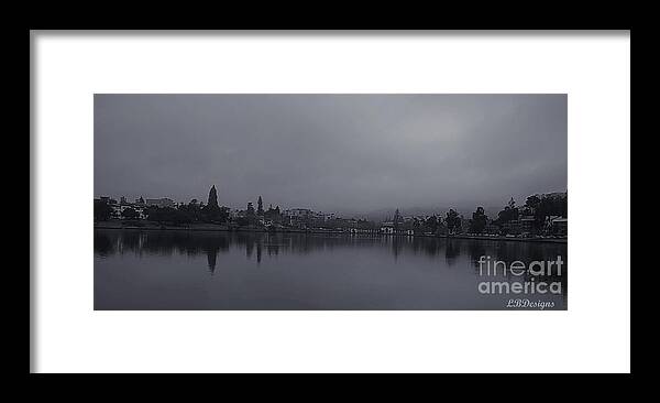  Timeless; Seasons; Spring; Summer; Autumn; Winter; Monumental; Aesthetic; Art; Nature; Photography; “signature Collection”; Lbdesigns; Color; “black And White” Framed Print featuring the photograph Winter Tour C01 by LBDesigns