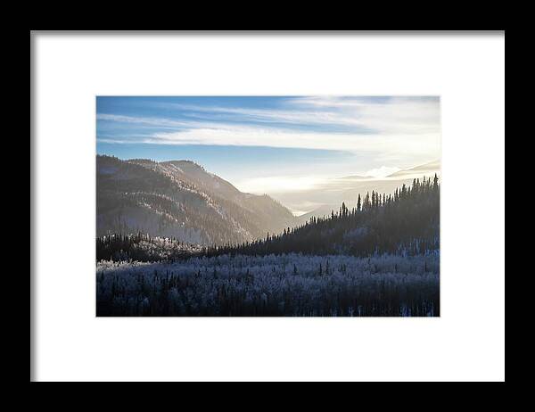 Alaska Framed Print featuring the photograph Winterfest in Denali by Nps