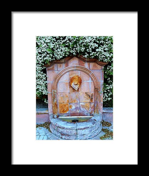 Wishing Well Framed Print featuring the photograph Wishing Well by Dietmar Scherf