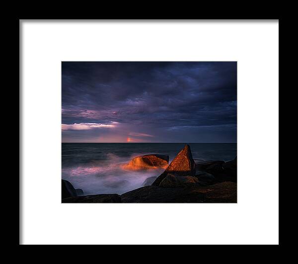 Halibut Pt. Framed Print featuring the photograph Witches Brew by Michael Hubley