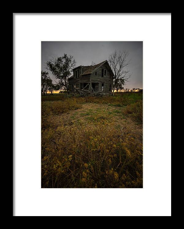 South Dakota Framed Print featuring the photograph Without a whisper by Aaron J Groen