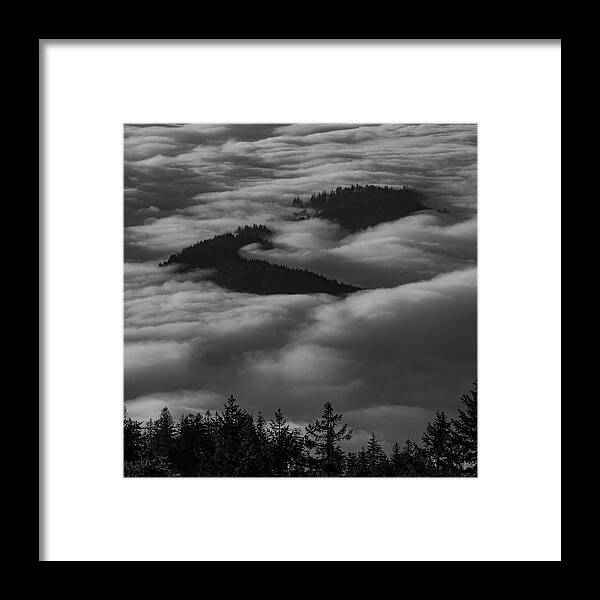  Framed Print featuring the photograph The unknown island by Ioannis Konstas