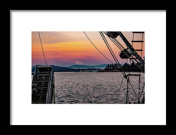  Framed Print featuring the photograph Work Boat Baker by Tim Dussault