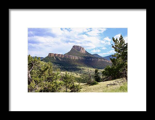 Mountain Framed Print featuring the photograph Wrap Around Mountain by Yvonne M Smith