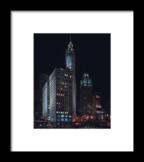 Chicago Framed Print featuring the photograph Wrigley Building II by Nisah Cheatham