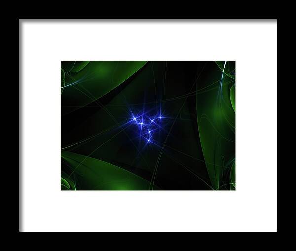 Home Framed Print featuring the digital art XLI Poems by Jeff Iverson