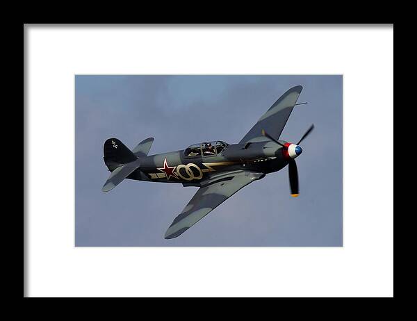 Ww2 Framed Print featuring the photograph Yak 3 by Neil R Finlay