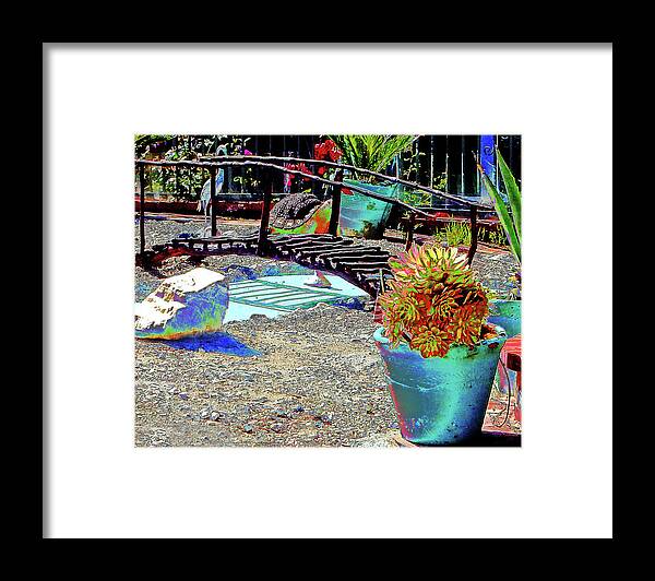 Landscaping Framed Print featuring the photograph Yard Decs by Andrew Lawrence