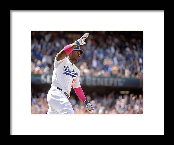American League Baseball Framed Print featuring the photograph Yasiel Puig by Harry How