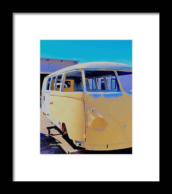 Volkswagen Framed Print featuring the photograph Yesterday maybe Tomorrow by John Anderson
