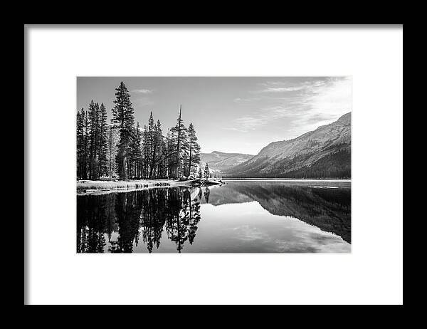 Yosemite Framed Print featuring the photograph Yosemite - Tenaya Lake Morning by Alexander Kunz