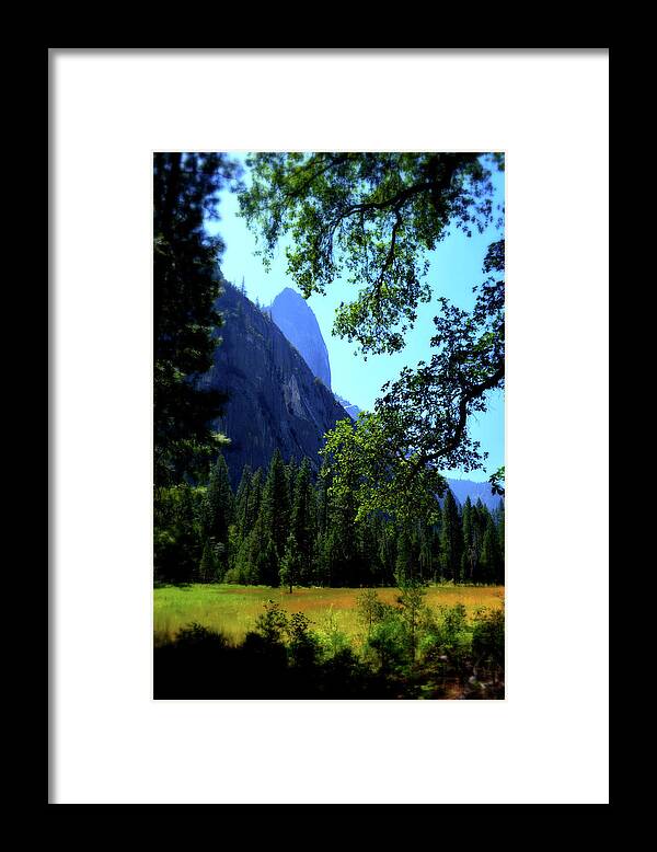 Yosemite Framed Print featuring the photograph Yosemite Valley Pinnacle - California by Glenn McCarthy Art and Photography