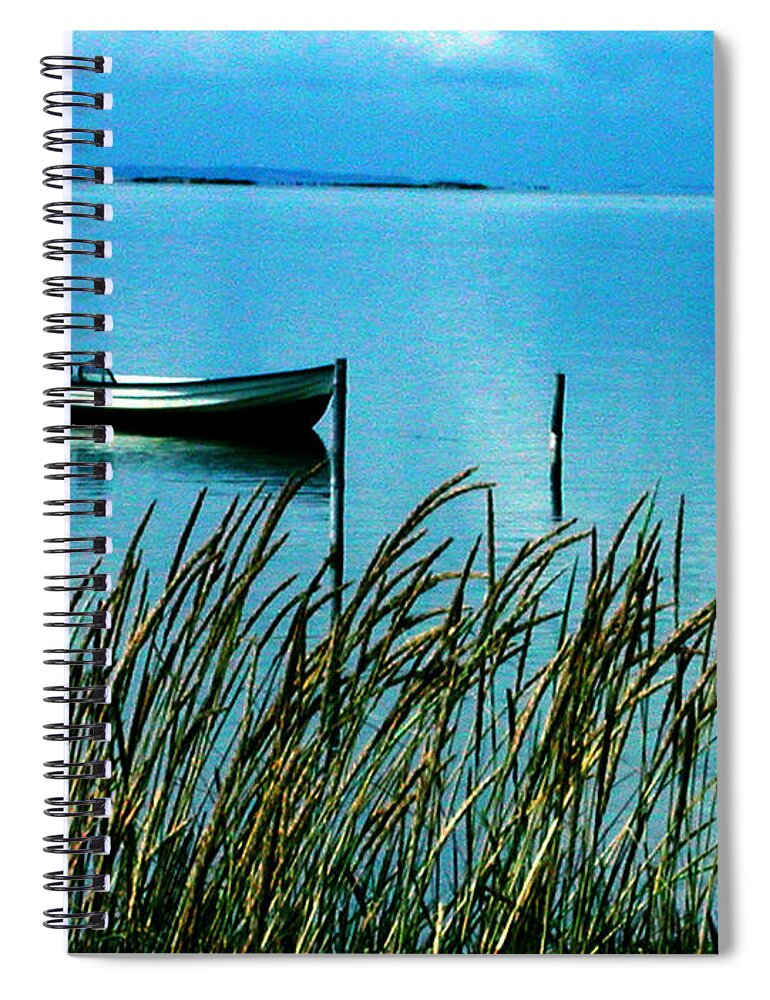 Colette Spiral Notebook featuring the photograph Peaceful Samsoe Island Denmark by Colette V Hera Guggenheim