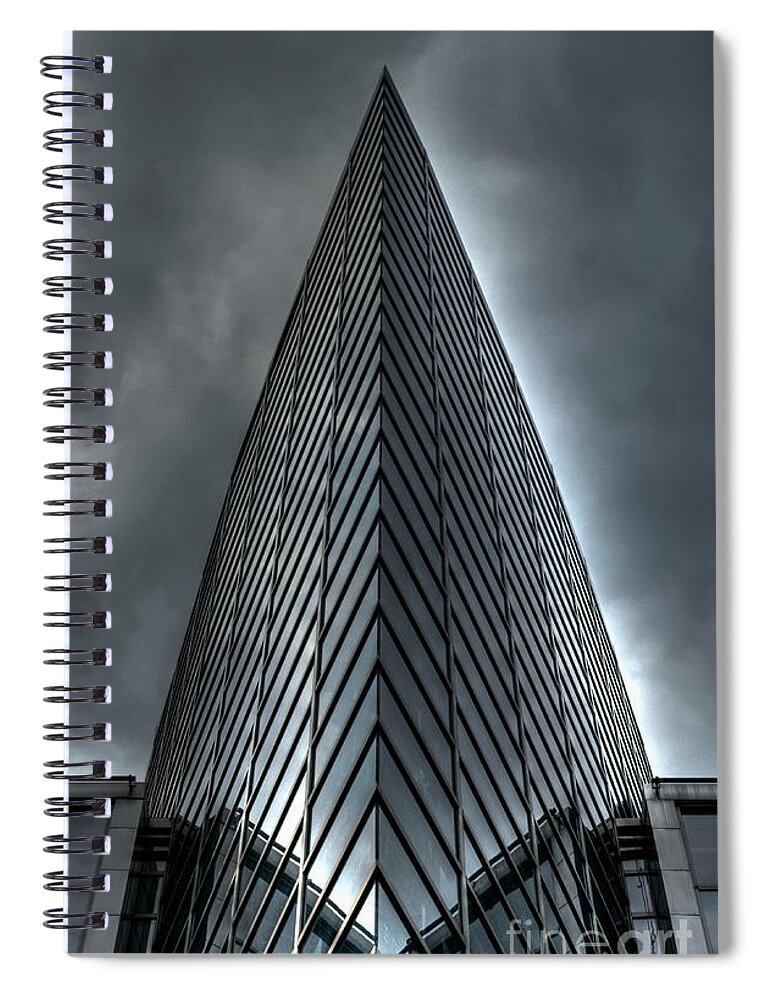 Michelle Meenawong Spiral Notebook featuring the photograph Windows by Michelle Meenawong