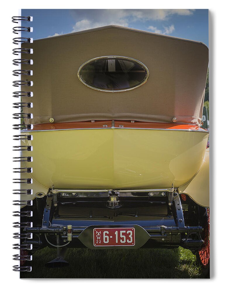 American Spiral Notebook featuring the photograph 1922 Isotta-Fraschini by Jack R Perry
