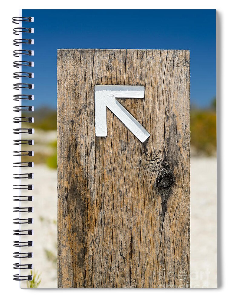 South Australia Spiral Notebook featuring the photograph Arrow Signs #1 by THP Creative