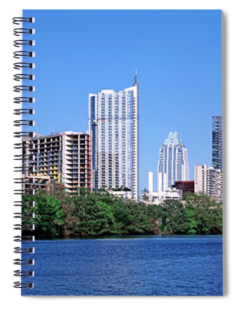 Downtown District Spiral Notebook featuring the photograph Austin, Texas #1 by Murat Taner