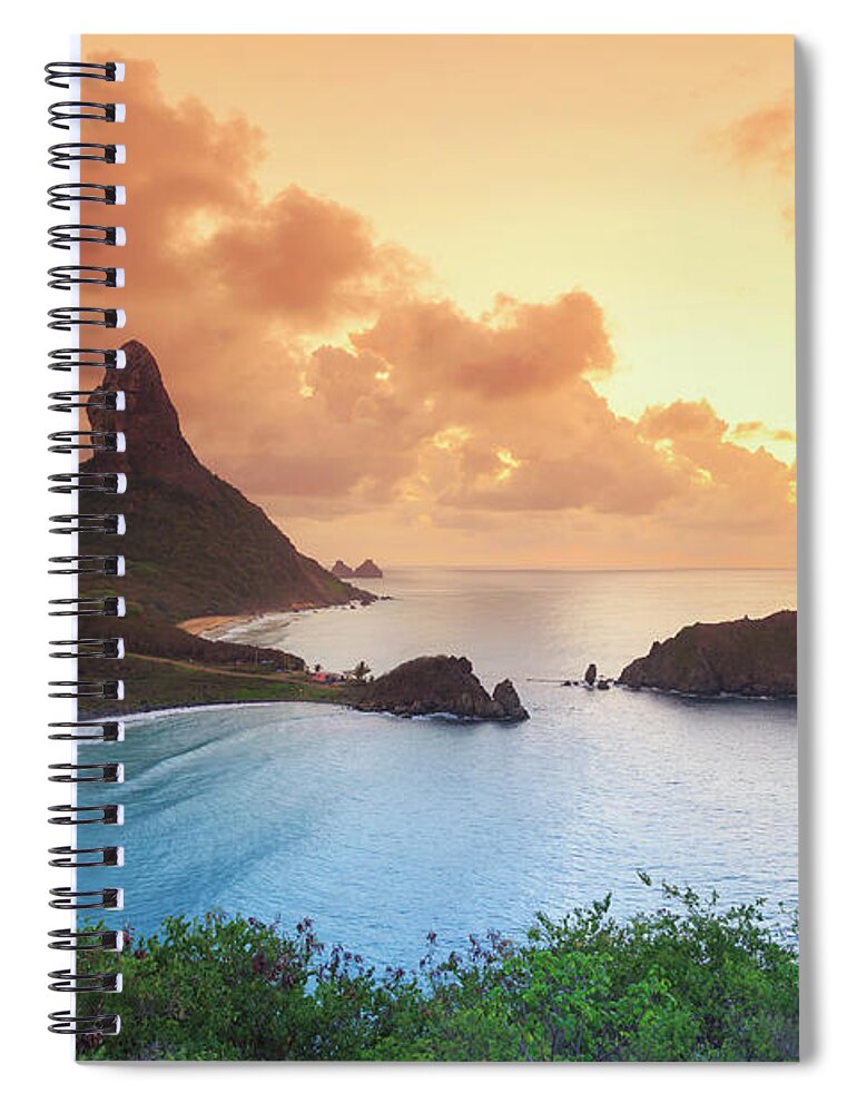 Pernambuco State Spiral Notebook featuring the photograph Brazil, Fernando De Noronha Island #1 by Michele Falzone