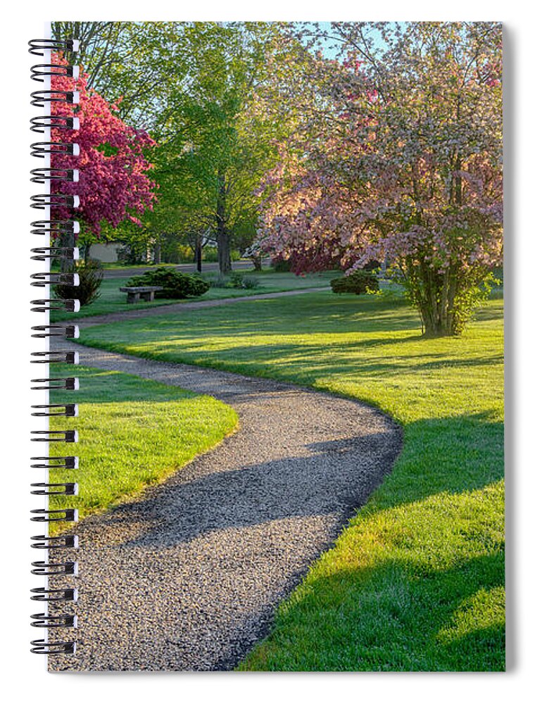 Spring Spiral Notebook featuring the photograph Color of Spring #2 by Bill Wakeley