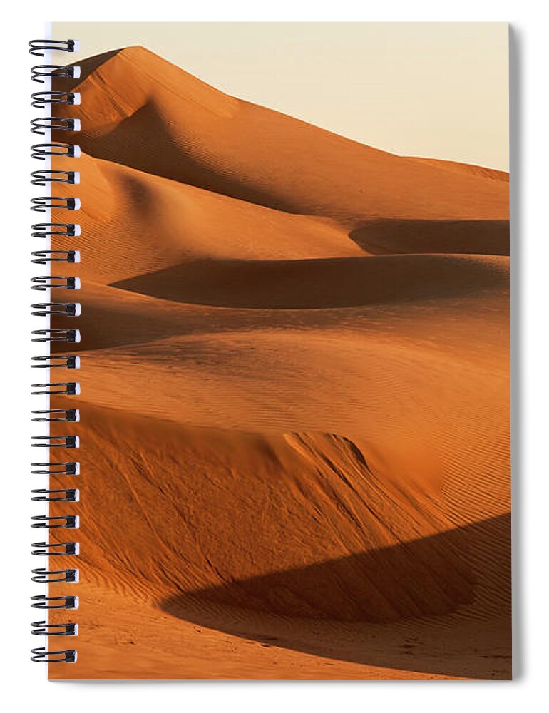 Scenics Spiral Notebook featuring the photograph Dune Landscape #1 by John Elk
