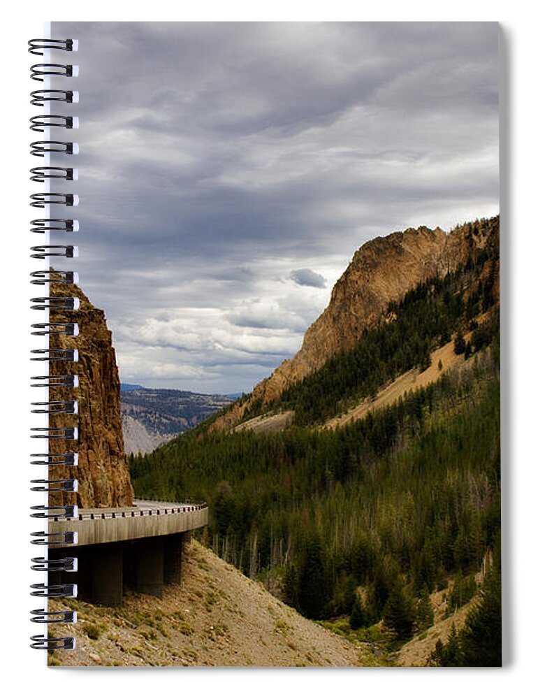 glen Creek Spiral Notebook featuring the photograph Golden Gate Canyon #1 by Lana Trussell