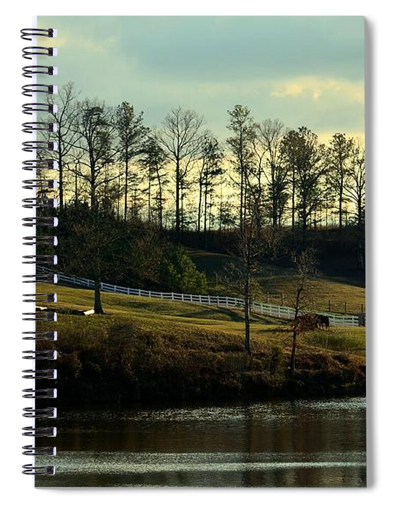 Hill Country Spiral Notebook featuring the photograph Hill Country #1 by Maria Urso