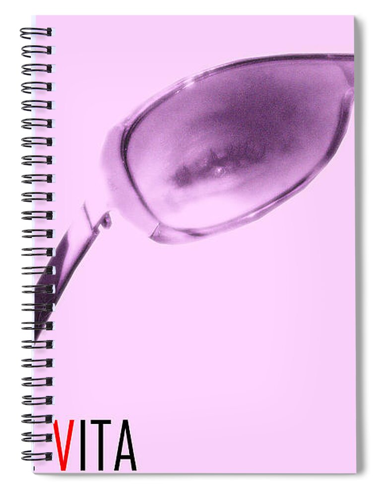 Summer Spiral Notebook featuring the photograph La Dolce Vita Summer #1 by La Dolce Vita