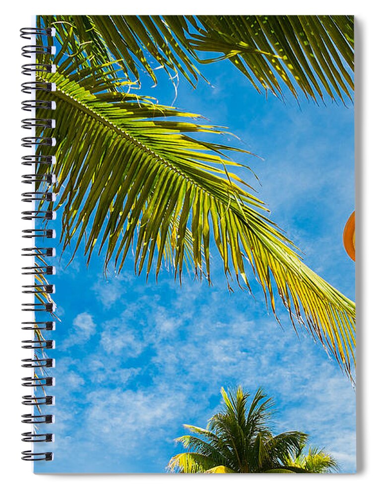 Architecture Spiral Notebook featuring the photograph Ocean Drive by Raul Rodriguez