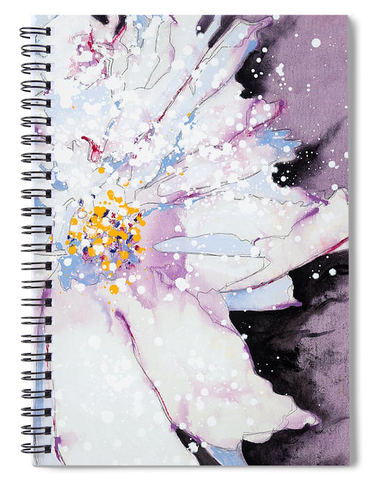 Aesthetic Spiral Notebook featuring the painting Respect by Jerome Lawrence