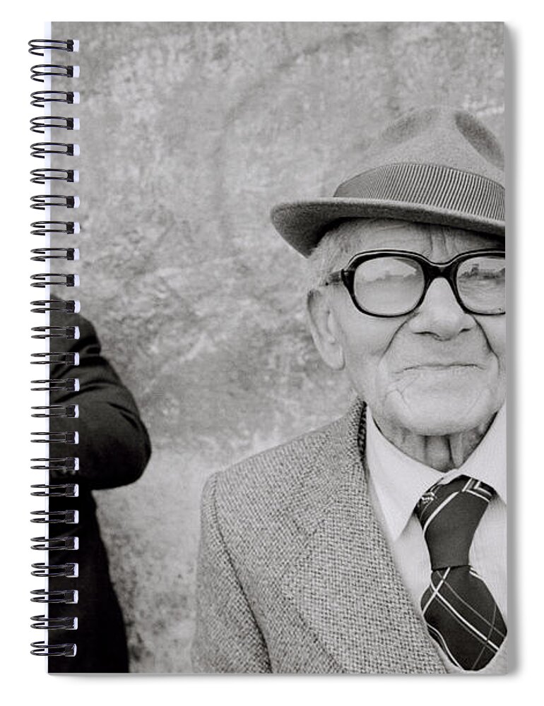 Friendship Spiral Notebook featuring the photograph Style Of Italy by Shaun Higson
