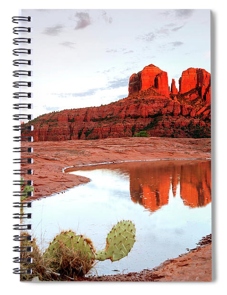 Scenics Spiral Notebook featuring the photograph Sedona Arizona by Dougberry