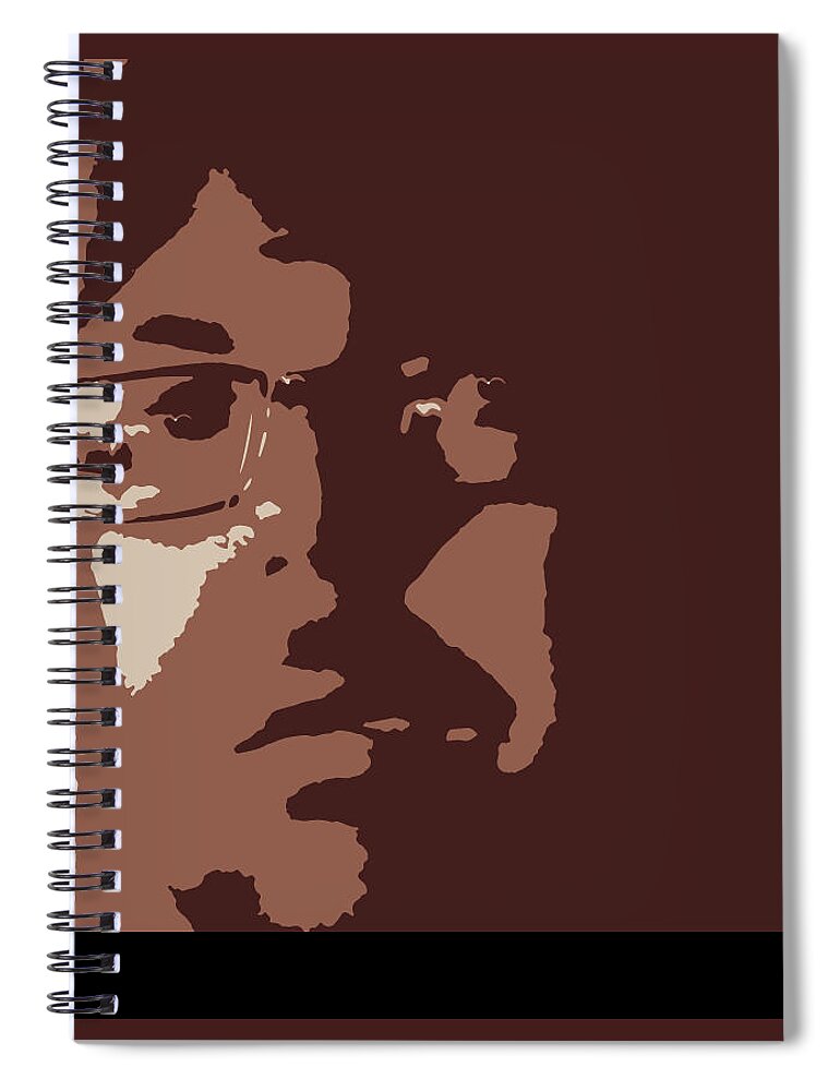 Portrait Spiral Notebook featuring the photograph #1 #1 by Shea Holliman