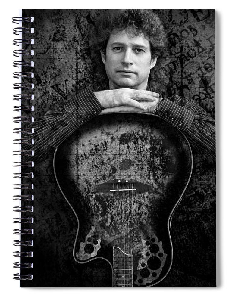Steve Zaborniak Spiral Notebook featuring the photograph Steve #1 by Michael Arend