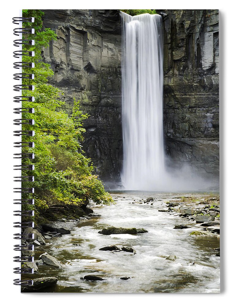 Taughannock Falls Spiral Notebook featuring the photograph Taughannock Falls State Park by Christina Rollo