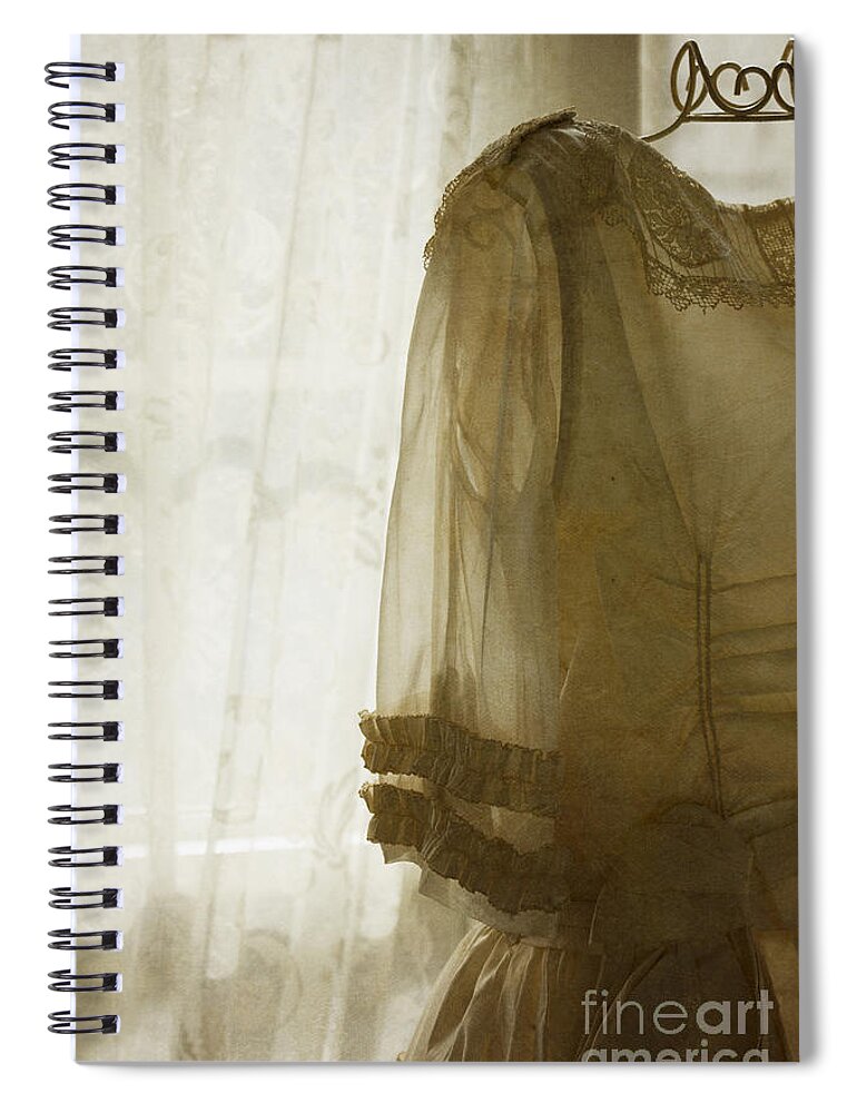 Antique Spiral Notebook featuring the photograph Wardrobe #1 by Margie Hurwich