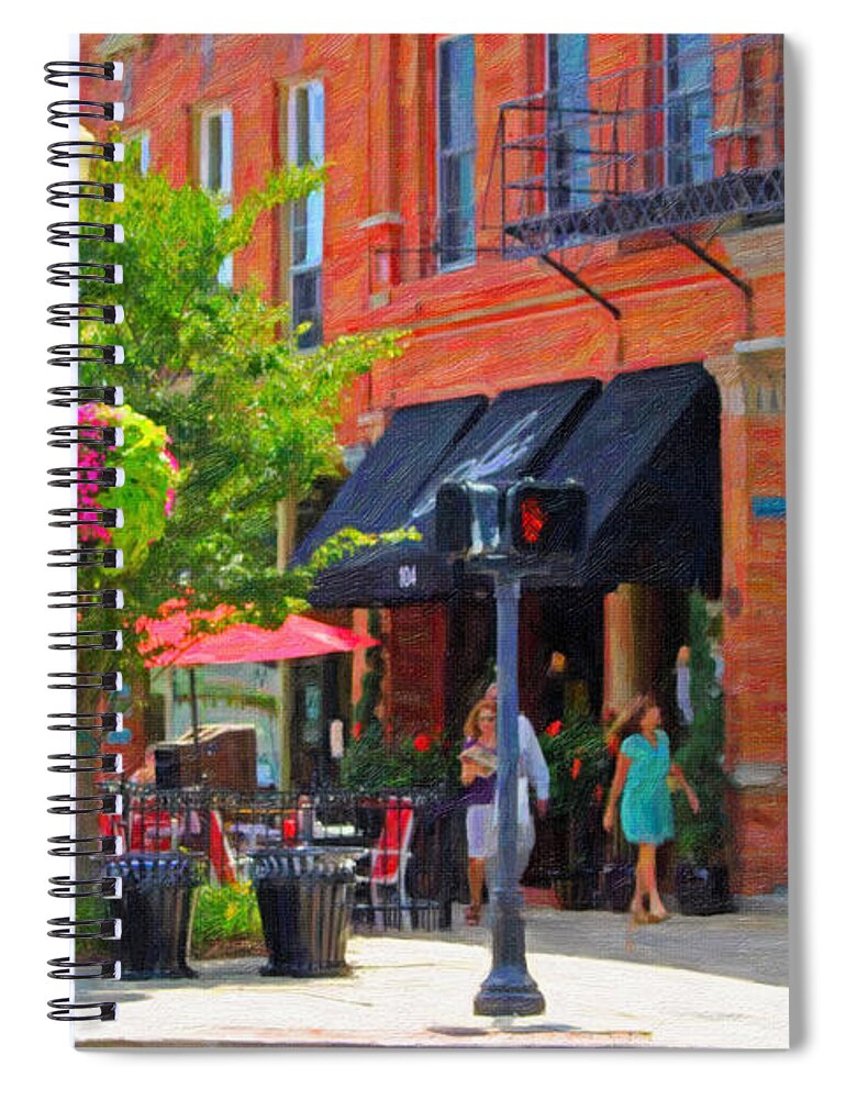Perrrysburg Ohio Spiral Notebook featuring the photograph Downtown Perrysburg #10 by Jack Schultz
