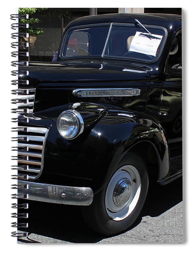 1941 Gmc Pick Up Truck Spiral Notebook featuring the photograph 1941 GMC Pick Up Truck by Suzanne Gaff