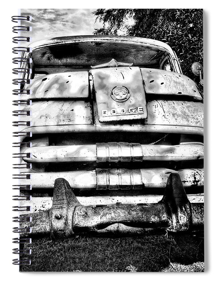 Dodge Spiral Notebook featuring the photograph 1954 Dodge Truck  by Saija Lehtonen