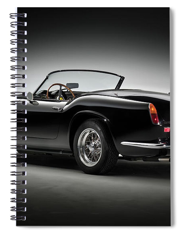 Car Spiral Notebook featuring the photograph 1961 Ferrari 250 GT California Spyder by Gianfranco Weiss