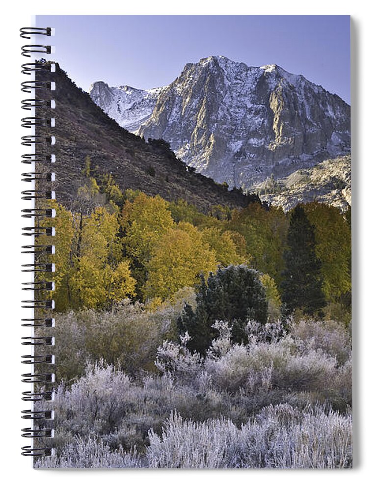 Eastern Sierra Spiral Notebook featuring the photograph Eastern Sierras In Autumn #2 by John Shaw