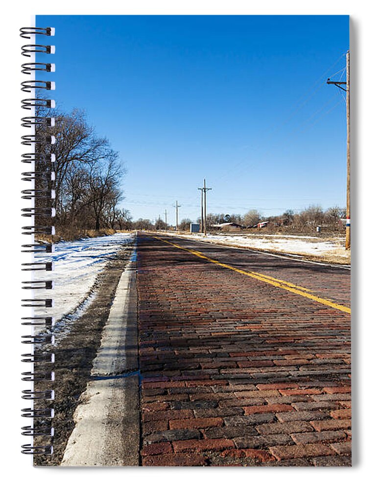 Lincoln Highway Spiral Notebook featuring the photograph Lincoln Highway #2 by Ed Peterson