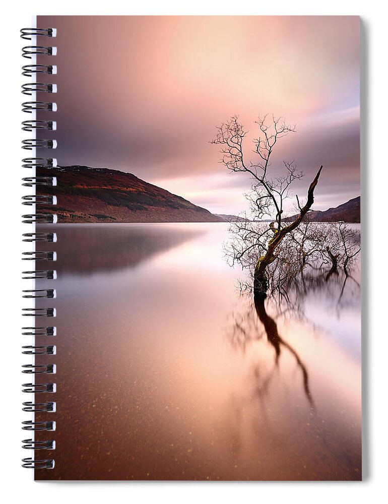 Loch Lomond Spiral Notebook featuring the photograph Loch Lomond #3 by Grant Glendinning