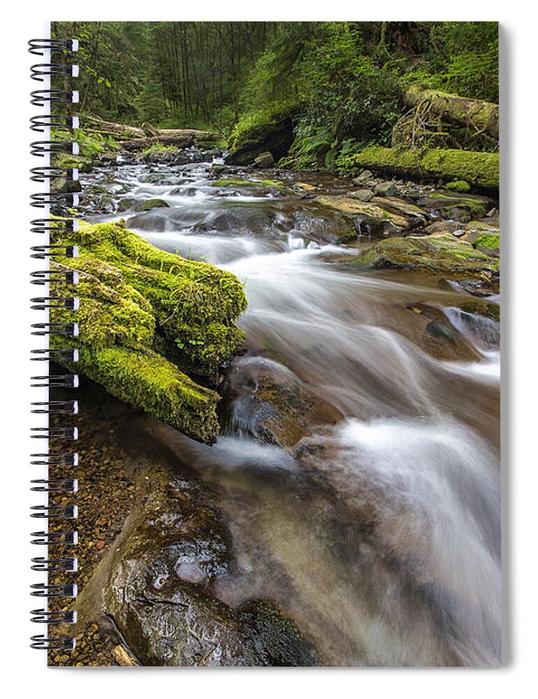 Horizontal Spiral Notebook featuring the photograph Rush Rush by Jon Glaser