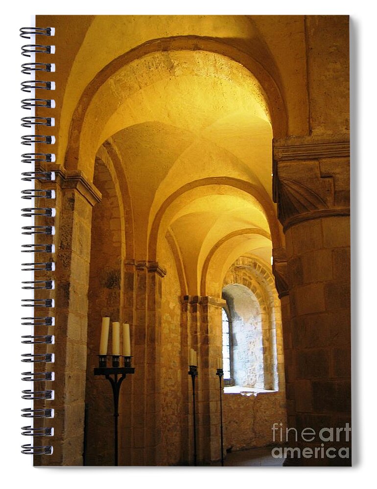St. John's Chapel Spiral Notebook featuring the photograph St. John's Chapel by Denise Railey