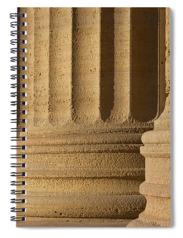 In A Row Spiral Notebook featuring the photograph Usa, Pennsylvania, Philadelphia #2 by Fotog