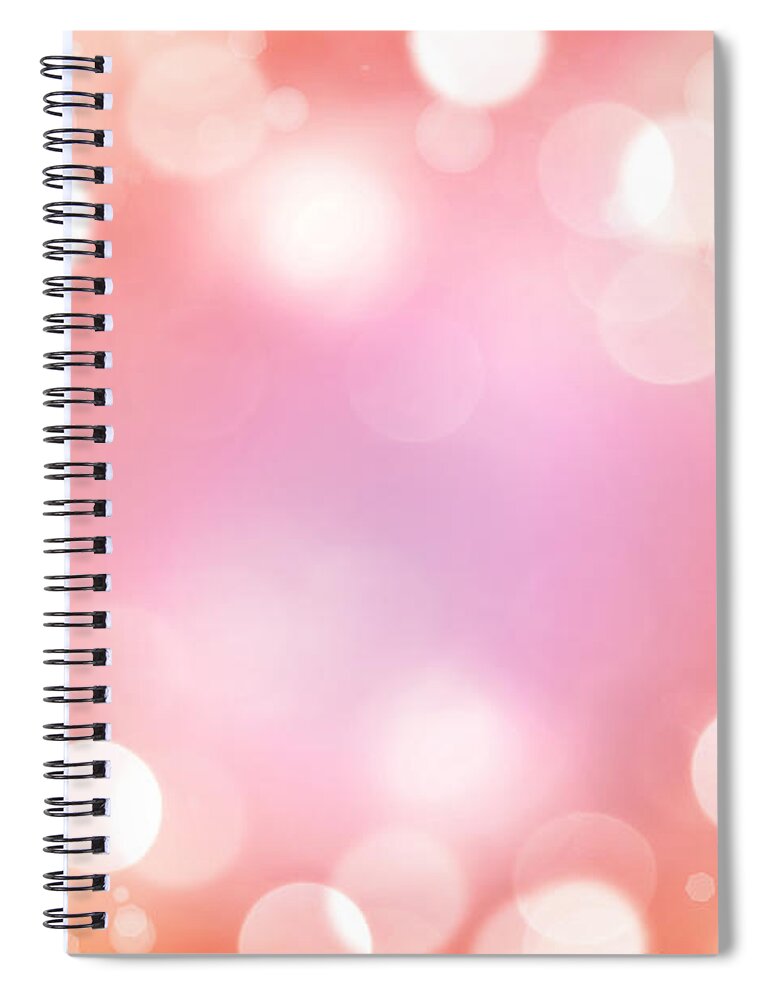 Abstract Spiral Notebook featuring the photograph Abstract background #210 by Les Cunliffe