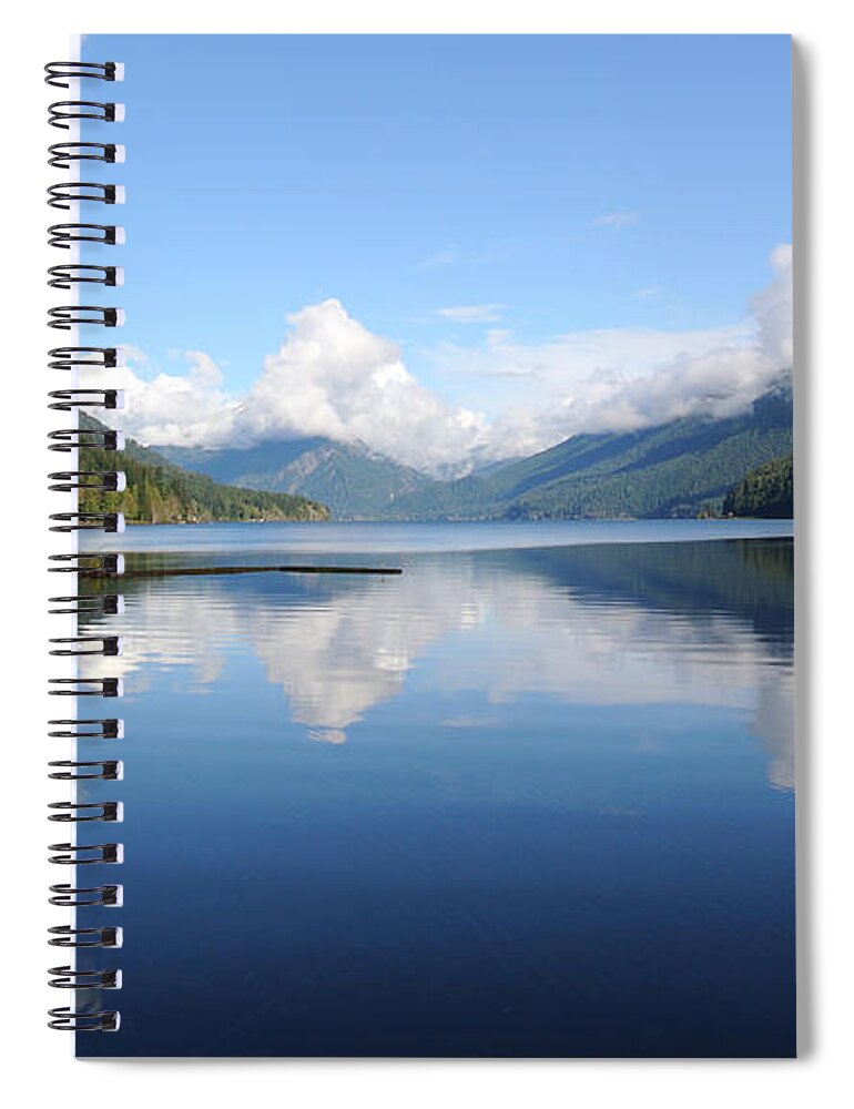 Midwest Spiral Notebook featuring the photograph Olympic National Park by Georgia Clare